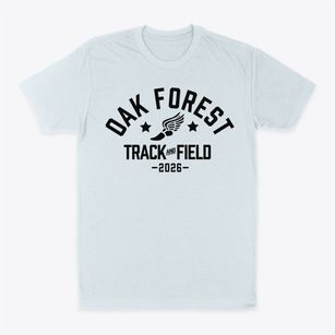 Oak Forest High School Track and Field Classic Dad T-Shirt