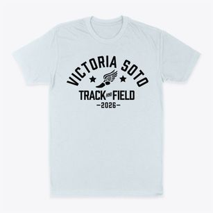Victoria Soto High School Track and Field Classic Dad T-Shirt