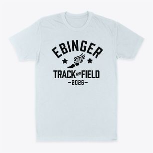 Ebinger Elementary School Track and Field Classic Dad T-Shirt