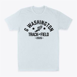 G Washington Elementary School Track and Field Classic Dad T-Shirt