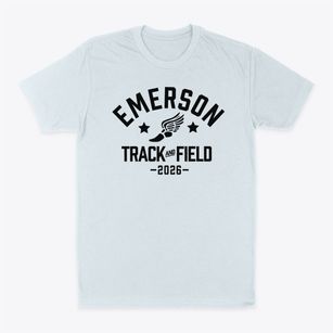Ralph Waldo Emerson Jr. High School Track and Field Classic Dad T-Shirt