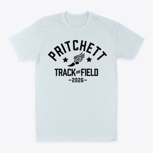 Pritchett Elementary School Track and Field Classic Dad T-Shirt