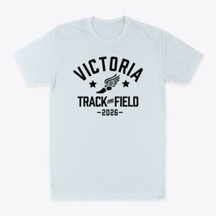 Victoria Elementary School Track and Field Classic Dad T-Shirt