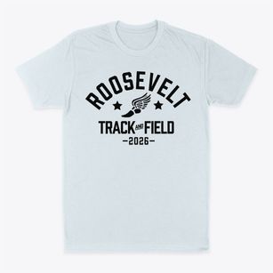Roosevelt School Track and Field Classic Dad T-Shirt