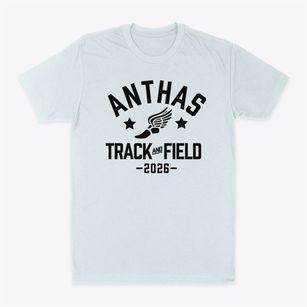 Anthas Education Center Track and Field Classic Dad T-Shirt