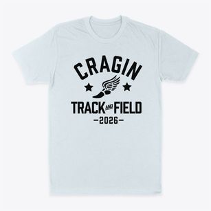 Cragin Elementary School Track and Field Classic Dad T-Shirt