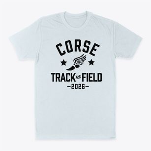 Corse Elementary School Track and Field Classic Dad T-Shirt
