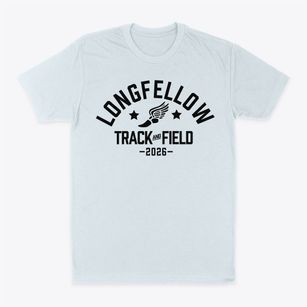 Longfellow Elementary School Track and Field Classic Dad T-Shirt