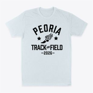 Peoria Christian School Track and Field Classic Dad T-Shirt