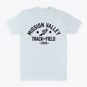 Mission Valley High School Track and Field Classic Dad T-Shirt