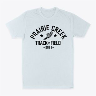 Prairie Creek Elementary School Track and Field Classic Dad T-Shirt