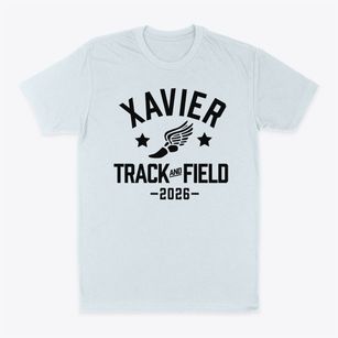 Xavier Elementary School Track and Field Classic Dad T-Shirt