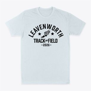 Leavenworth High School Track and Field Classic Dad T-Shirt