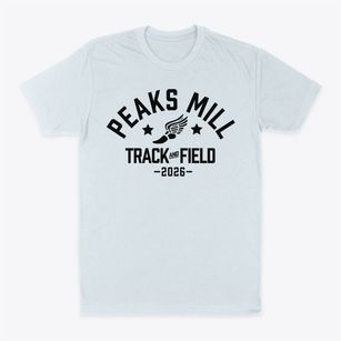 Peaks Mill Elementary School Track and Field Classic Dad T-Shirt