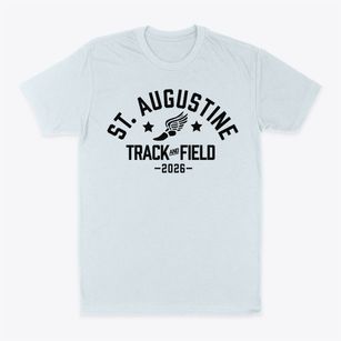 Saint Augustine School Track and Field Classic Dad T-Shirt