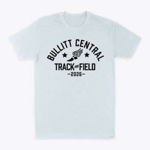 Bullitt Central High School Track and Field Classic Dad T-Shirt
