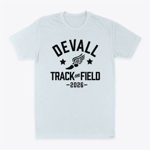 Devall Middle School Track and Field Classic Dad T-Shirt