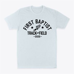 First Baptist Christian School Track and Field Classic Dad T-Shirt