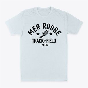 Mer Rouge Elementary School Track and Field Classic Dad T-Shirt