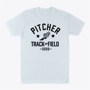 Pitcher Junior High School Track and Field Classic Dad T-Shirt