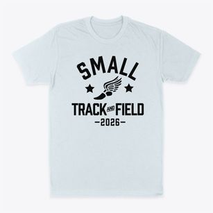 Small Elementary School Track and Field Classic Dad T-Shirt
