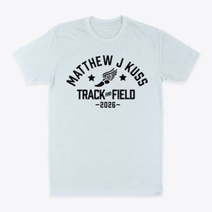 Matthew J Kuss Middle School Track and Field Classic Dad T-Shirt