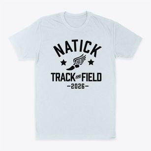 Natick High School Track and Field Classic Dad T-Shirt