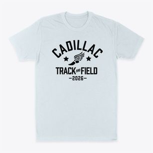 Cadillac Middle School Track and Field Classic Dad T-Shirt