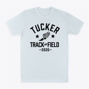 Tucker Elementary School Track and Field Classic Dad T-Shirt