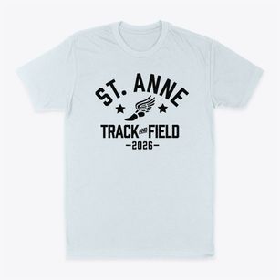Saint Anne Elementary School Track and Field Classic Dad T-Shirt