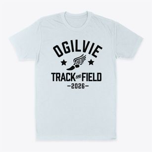 Ogilvie Public School Track and Field Classic Dad T-Shirt
