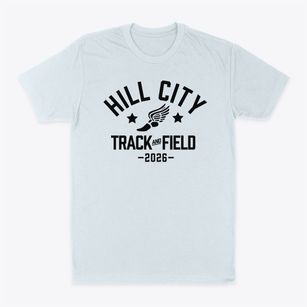 Hill City School Track and Field Classic Dad T-Shirt