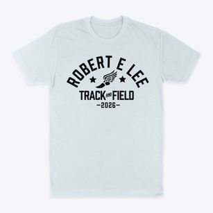 Robert E Lee Elementary School Track and Field Classic Dad T-Shirt