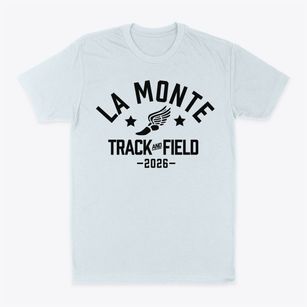 La Monte Elementary School Track and Field Classic Dad T-Shirt