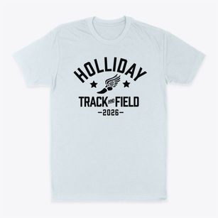 Holliday Montessori School Track and Field Classic Dad T-Shirt