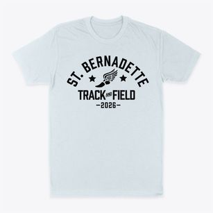 St Bernadette Parish Track and Field Classic Dad T-Shirt