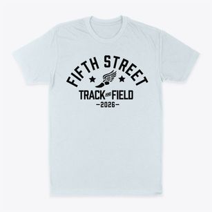 Fifth Street Elementary School Track and Field Classic Dad T-Shirt