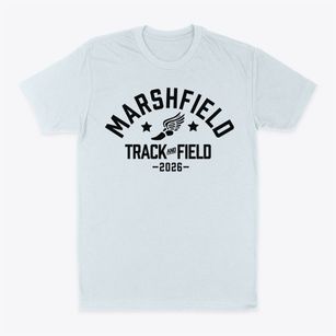 Marshfield High School Track and Field Classic Dad T-Shirt
