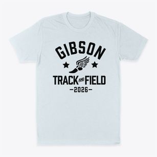 Gibson Technical Center Track and Field Classic Dad T-Shirt