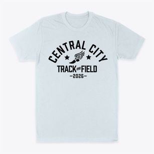 Central City Elementary School Track and Field Classic Dad T-Shirt