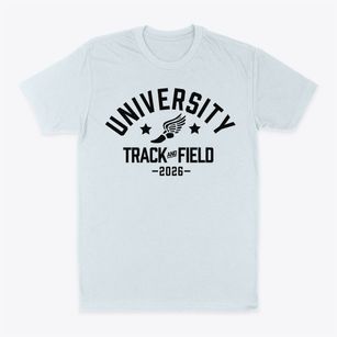 University High School Track and Field Classic Dad T-Shirt