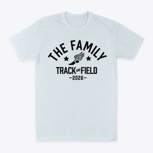 The Family School Track and Field Classic Dad T-Shirt