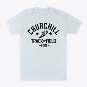 The Churchill School Track and Field Classic Dad T-Shirt