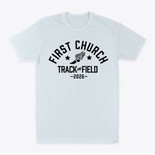 First Baptist Church & School Track and Field Classic Dad T-Shirt