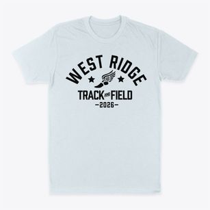 West Ridge Elementary School Track and Field Classic Dad T-Shirt