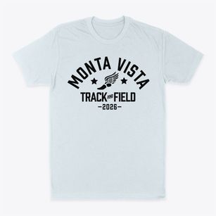 Monta Vista High School Track and Field Classic Dad T-Shirt