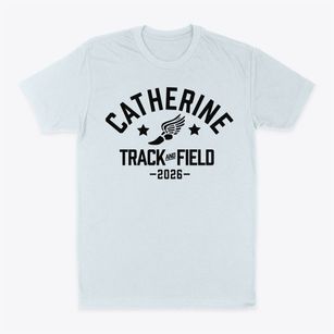 Catherine & Count Basie Junior High Track and Field Classic Dad T-Shirt