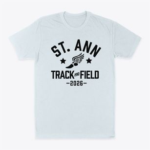 Saint Ann Elementary School Track and Field Classic Dad T-Shirt