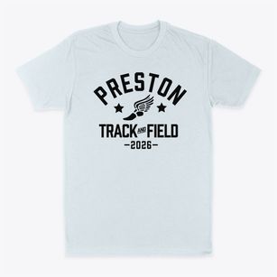 Preston High School Track and Field Classic Dad T-Shirt