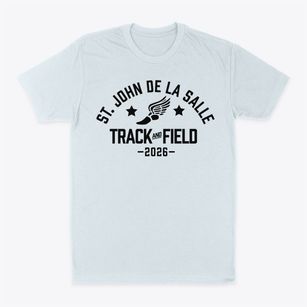 Saint John De La Salle School Track and Field Classic Dad T-Shirt